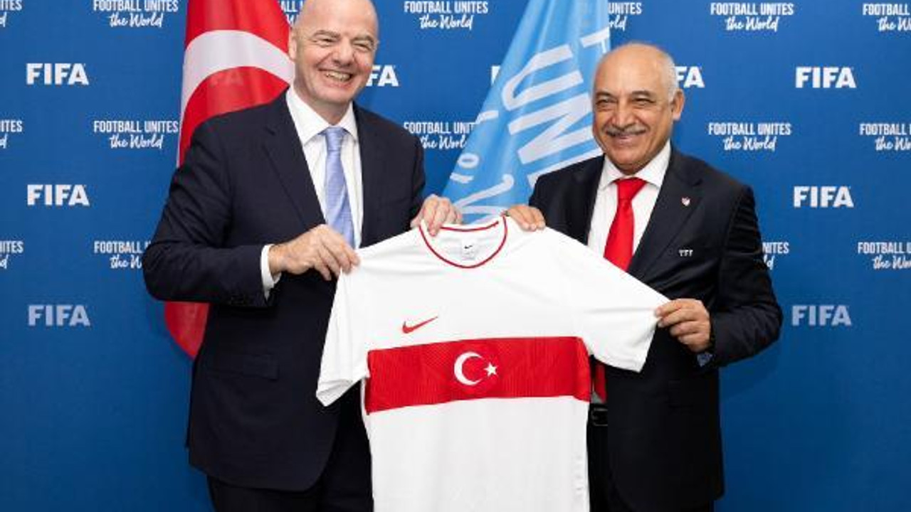 TFF Başkanı Büyükekşi'den FIFA Başkanı Infantino'ya Ziyaret