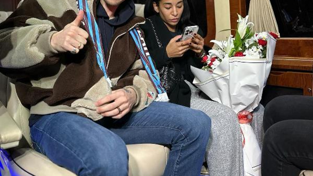 Trabzonspor'un yeni transferi Thomas Meunier Trabzon'da