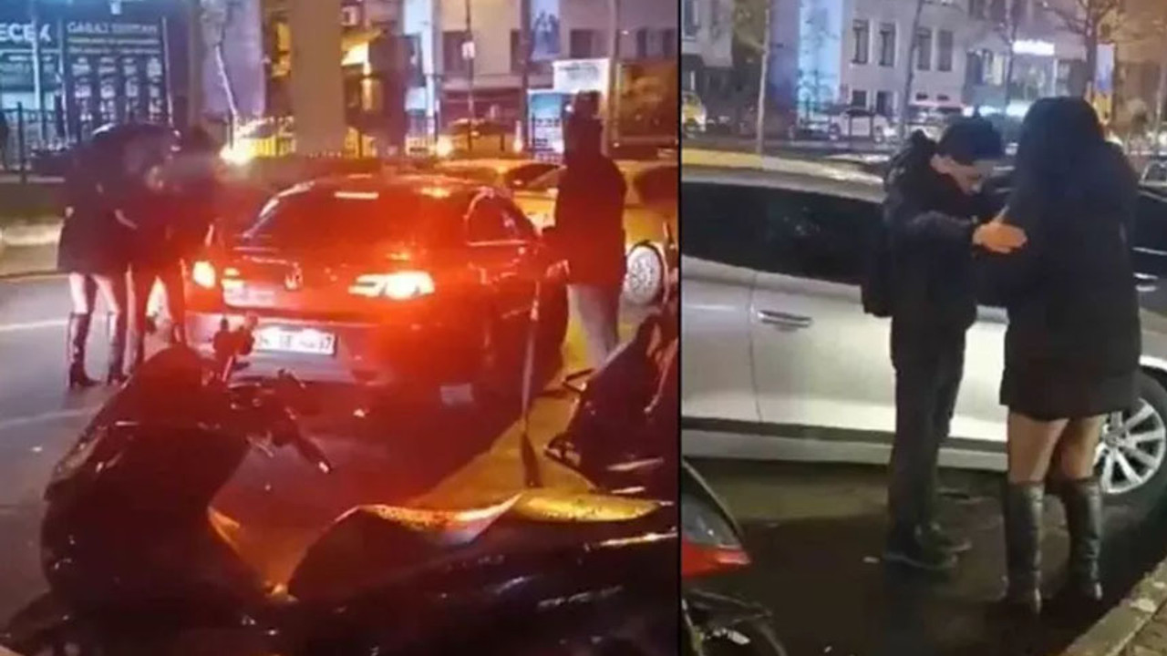 Beyoğlu'nda 'laf atma' kavgası: Kadın öfkeden deliye döndü
