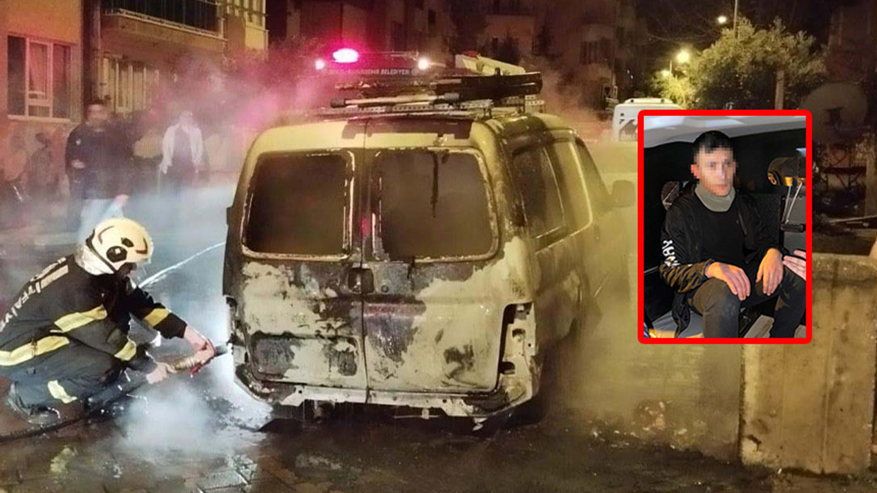 Denizli'de hareketli gece! Araçları tek tek ateşe verdi: Kundakçının kimliği herkesi şaşırttı