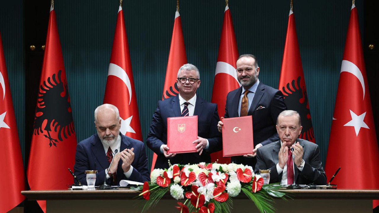 Türkiye ile Arnavutluk arasında 6 anlaşma imzalandı