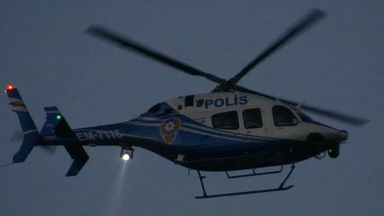 Maltepe'de helikoptere lazer tutuldu! Binlerce liralık ceza kesildi