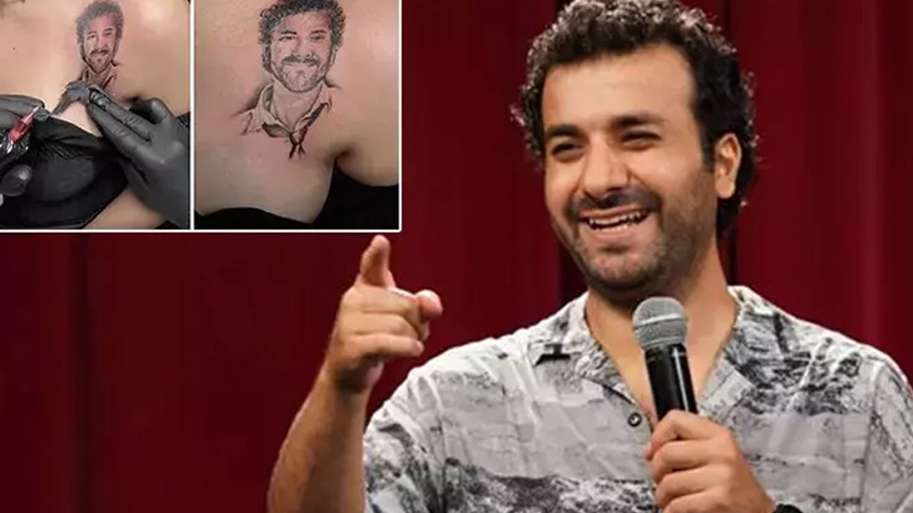 Hasan Can Kaya neye uğradığını şaşırdı! Kadın hayranı göğsüne Kaya'nın dövmesini yaptırdı