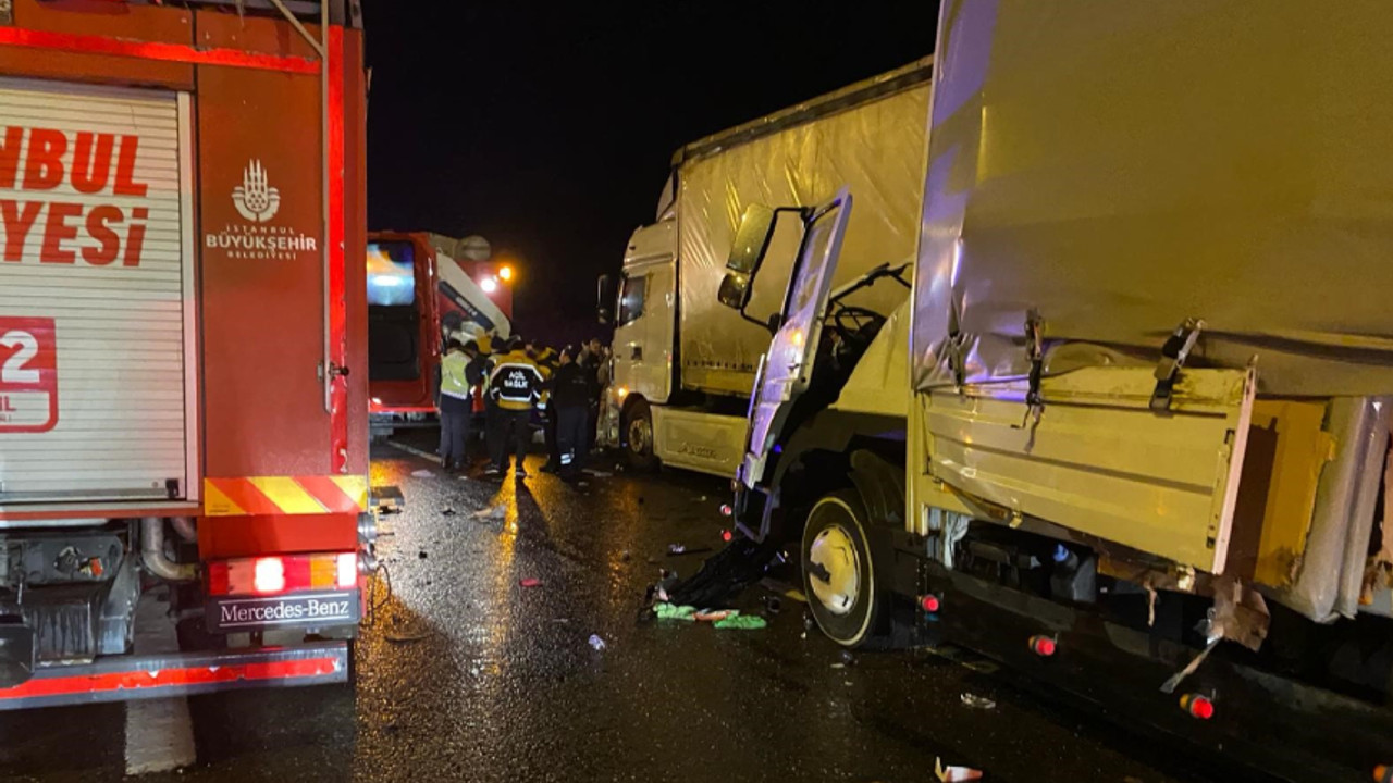 Kuzey Marmara Otoyolu'nda feci kaza: 1 ölü, 1 yaralı