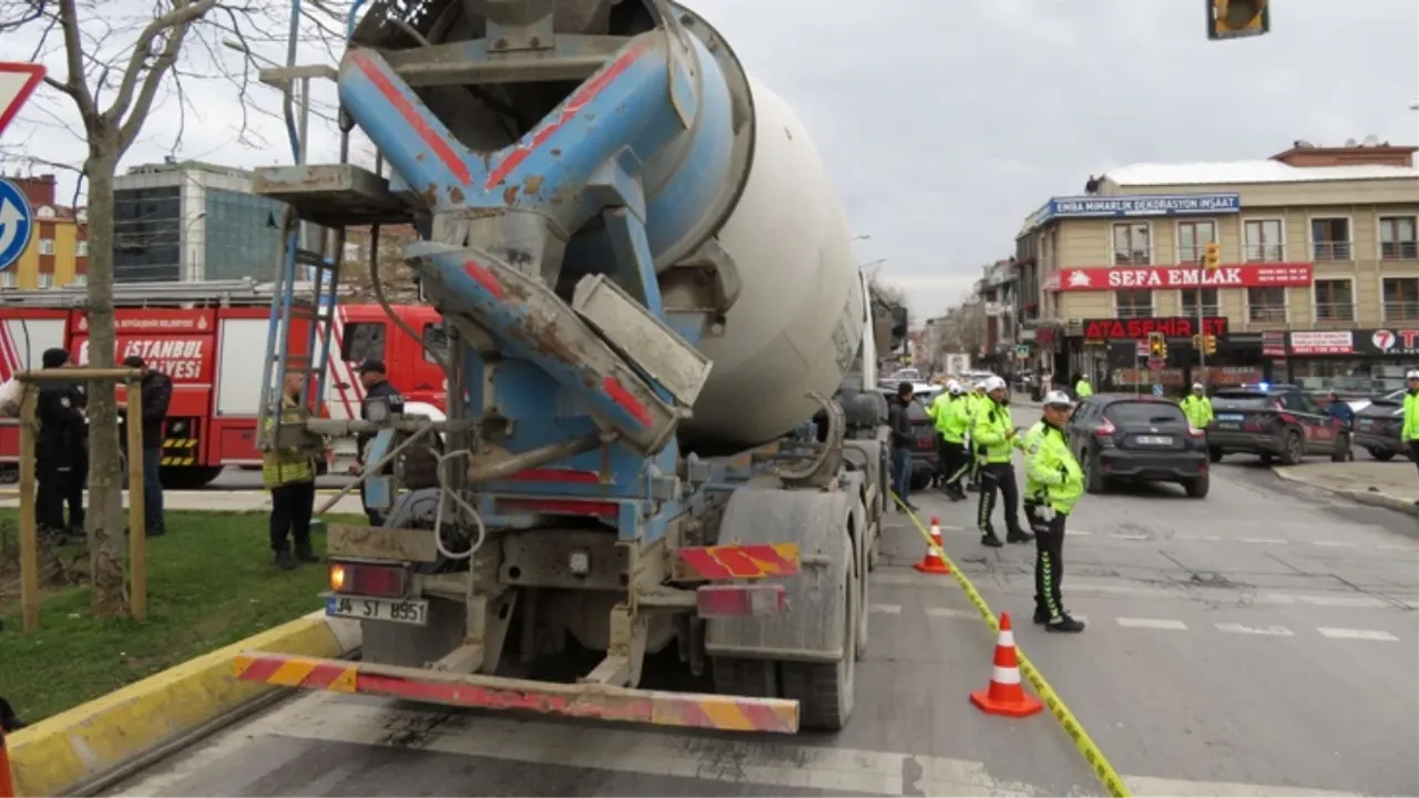 İstanbul'da beton mikseri hamile kadını ezdi