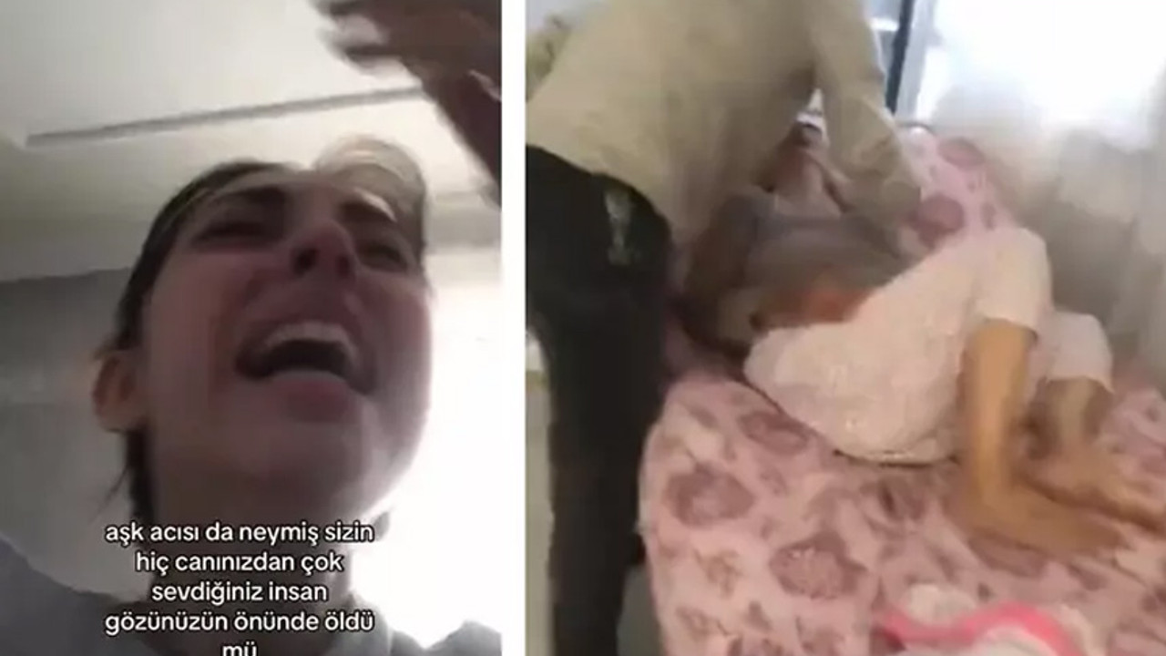 Sosyal medya bu videoyu konuşuyor! Akrabasının ölüm anlarını duygusal müzikle paylaştı