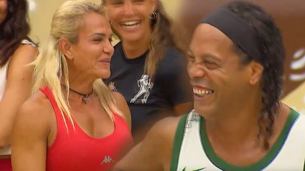 Survivor'a gelen Ronaldinho gülmekten kırdı geçirdi! Nagihan ile ilgili açıklamaları çok bomba