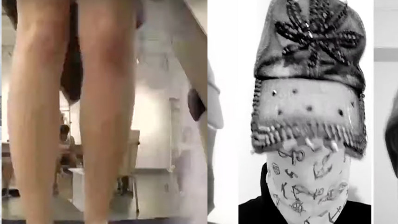 Yüzlerini bile gösteremediler! Üniversite çıplak poz vermeye zorladı