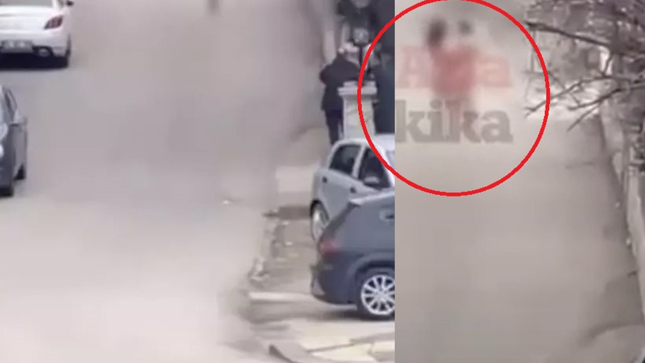 Yer Ankara: Çırılçıplak sokakta tartıştılar görenler gözlerine inanamadı