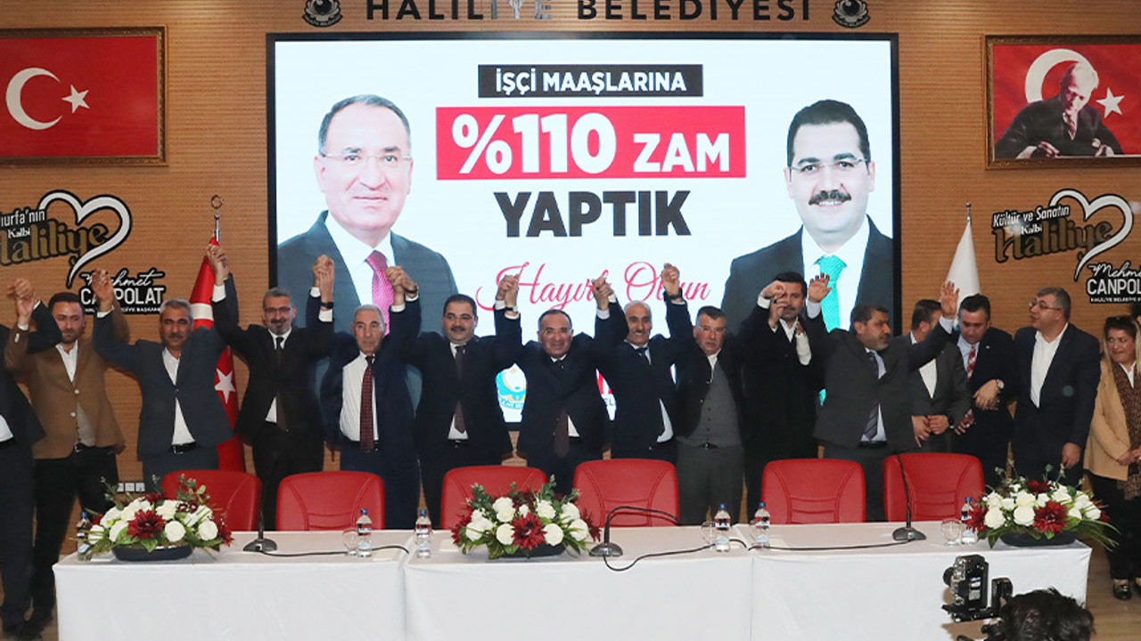 Haliliye Belediyesi'nden işçilere müjde: Başkan Canpolat'tan yüzde 110 zam!