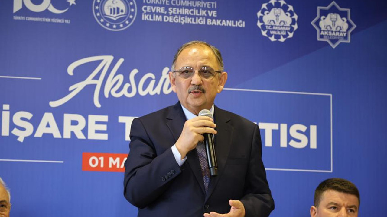 Bir bölgemize dikkat çeken Bakan Özhaseki'den korkutan açıklama: Her an 6-7 büyüklüğünde deprem olabilir