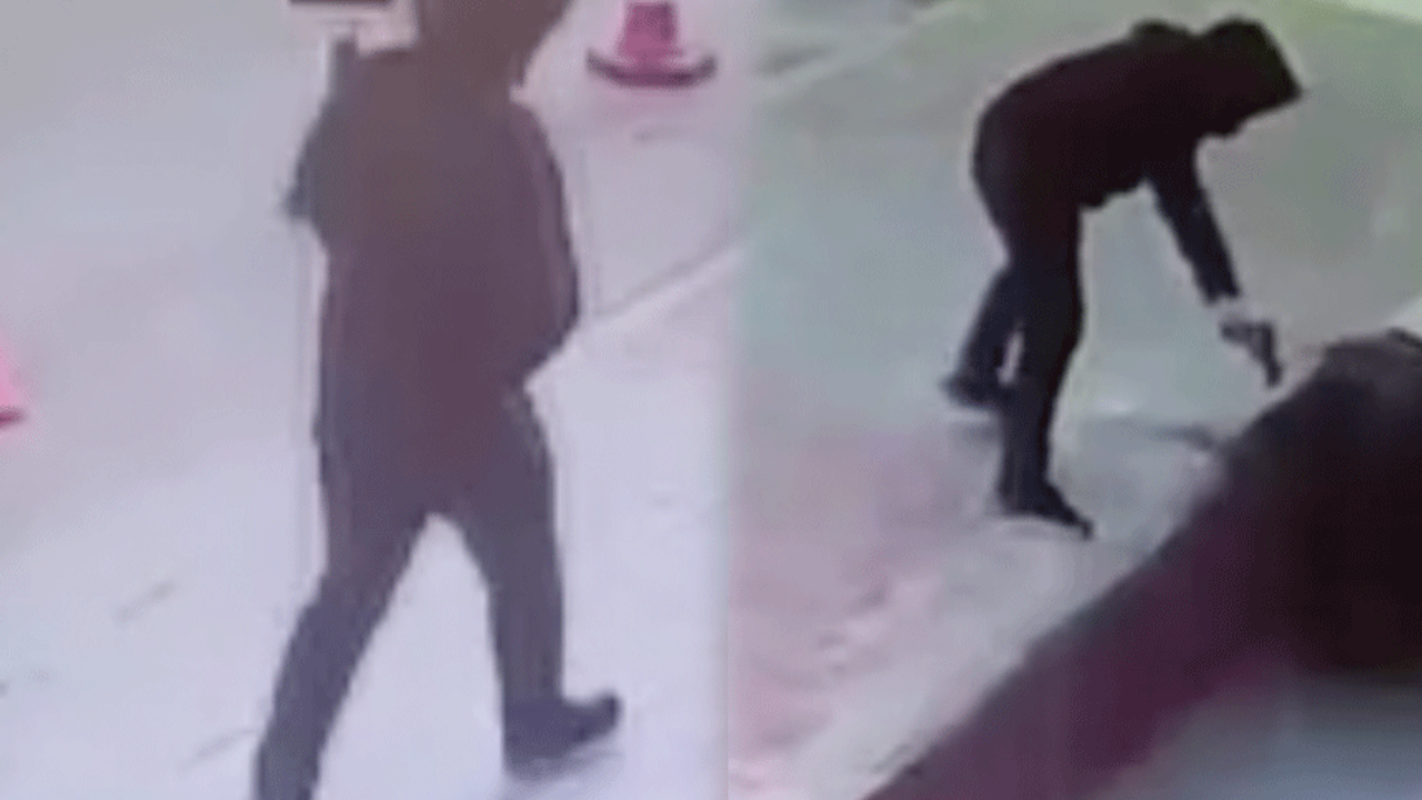 Cam silen esnafa silahlı saldırı! Korkunç anlar saniye saniye görüntülendi