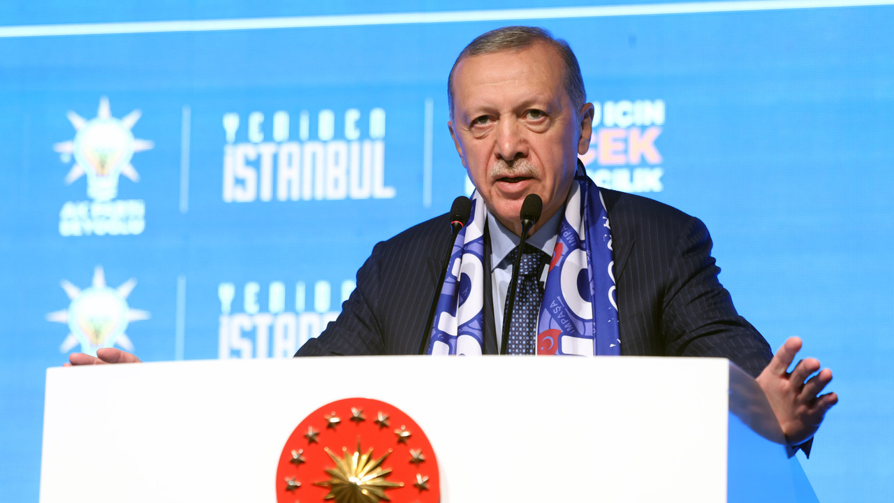 Cumhurbaşkanı Erdoğan'dan Beyoğlu'nda önemli açıklamalar