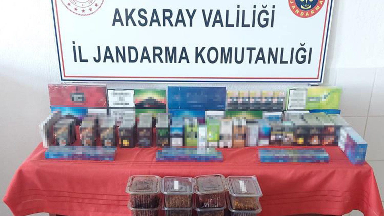 Jandarmadan tütün kaçakçılığına izin yok
