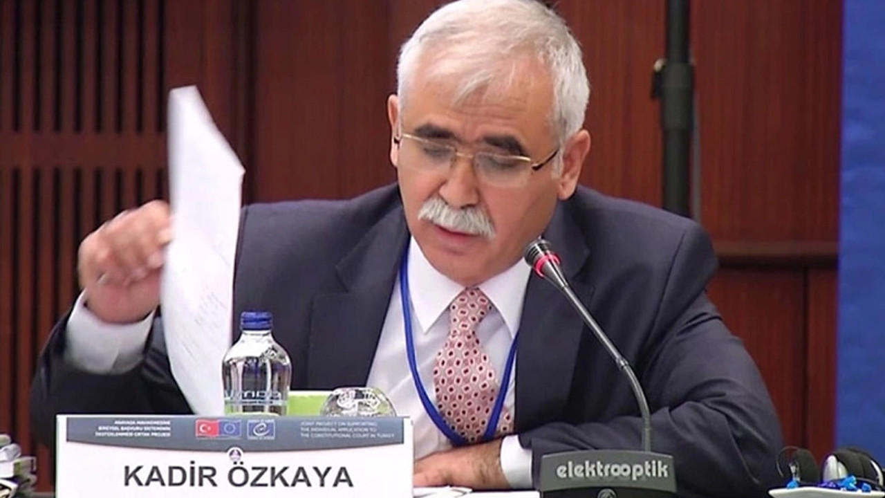 Yeni AYM Başkanı Kadir Özkaya oldu!