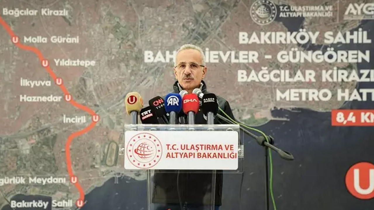 Bakan Uraloğlu duyurdu: Bakırköy Sahil-Bağcılar Kirazlı metrosu yarın açılıyor