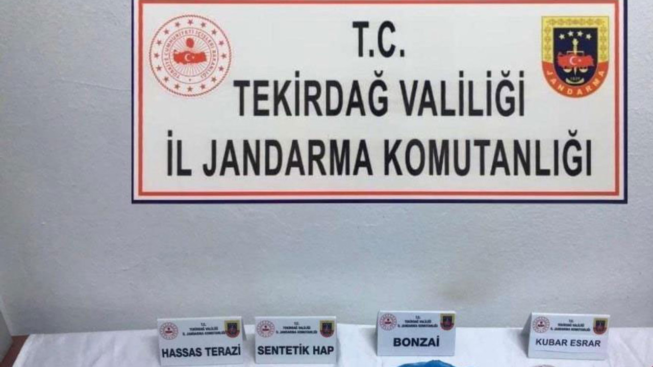Jandarma ekibinden şok baskın! Çeşit çeşit uyuşturucu madde ele geçirildi
