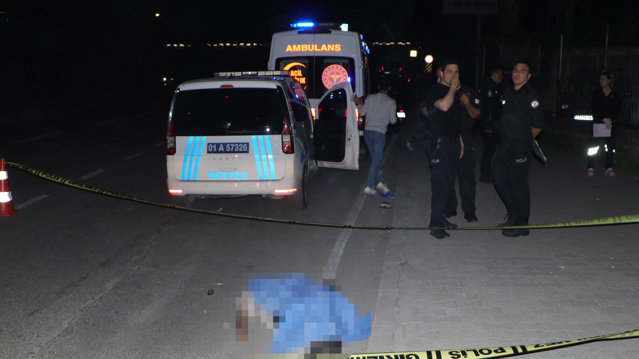 Adana’da feci motosiklet kazası! Yaşlı adam metrelerce sürüklenerek can verdi