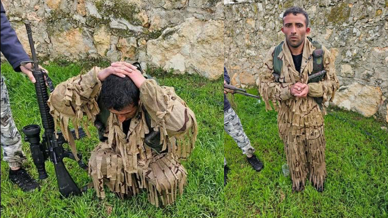 Zeytin Dalı’na sızmaya çalışan terörist böyle yakalandı