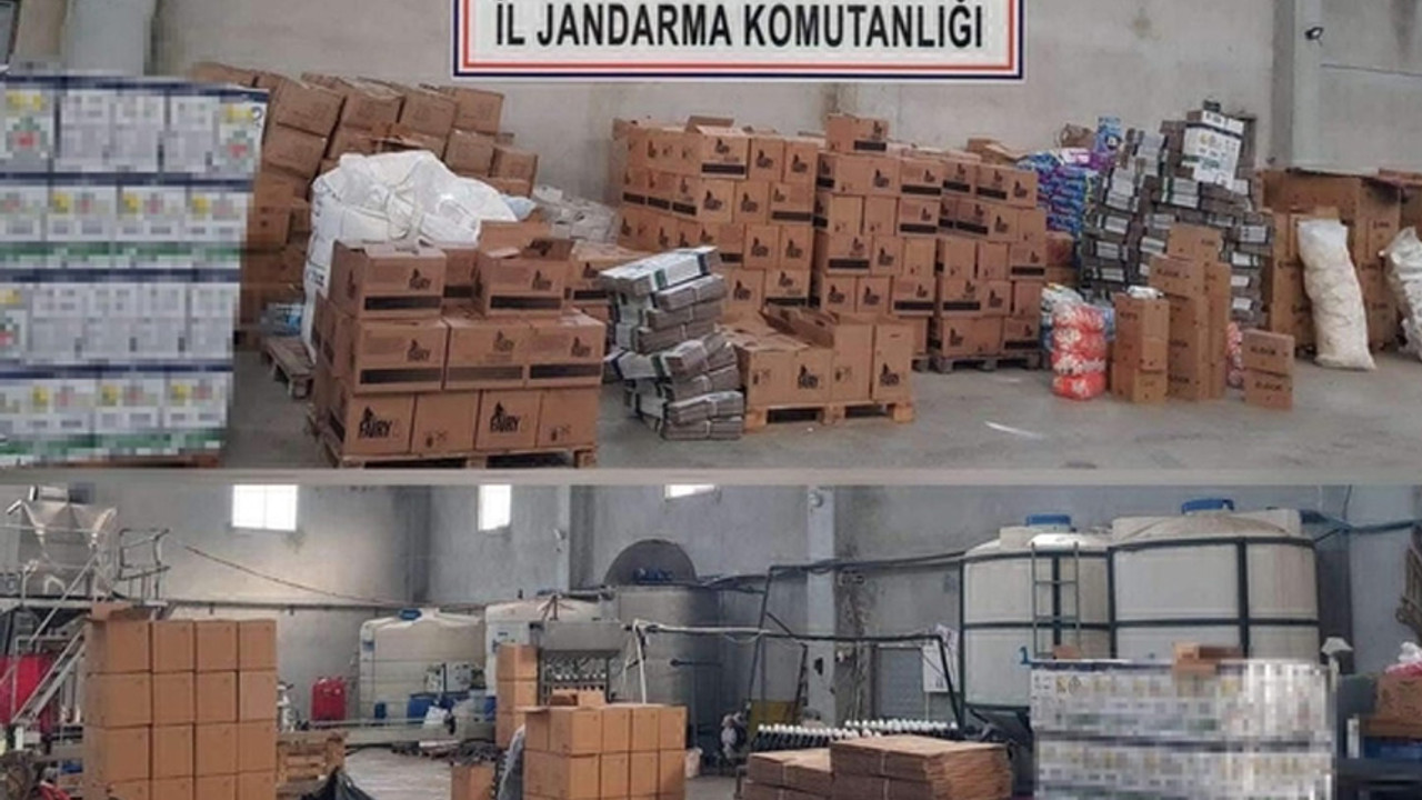 Tonlarca sahte deterjan ele geçirildi: Piyasa değeri 2.5 milyon TL!