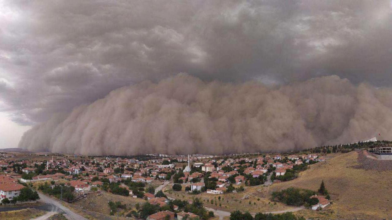 Meteorolojiden toz fırtınası uyarısı!