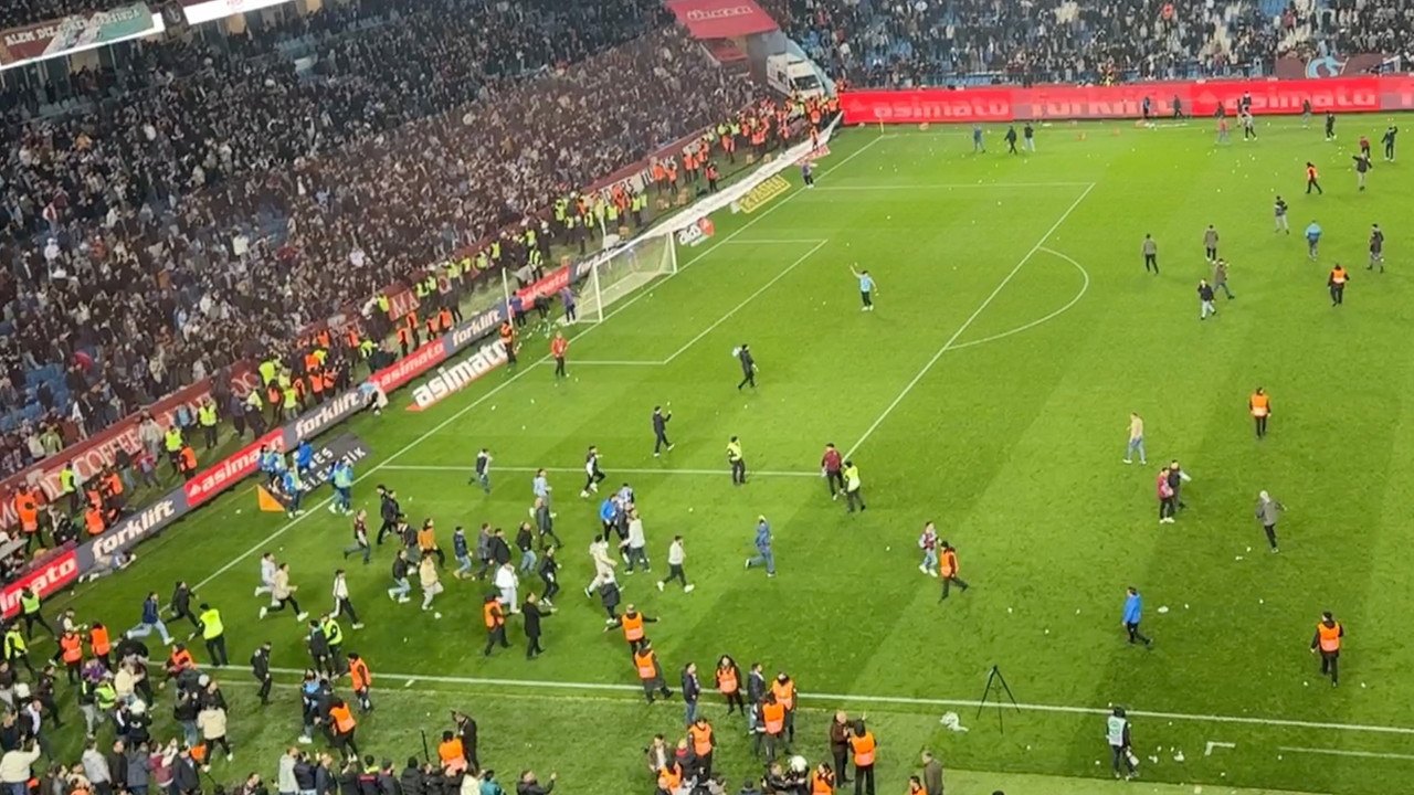 Trabzonspor - Fenerbahçe maçı sonrası çıkan olaylarda tutuklanan taraftar sayısı 5'e yükseldi