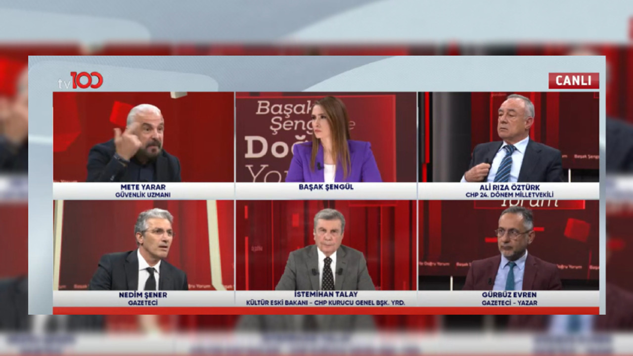 Mete Yarar ve eski CHP'li vekil Öztürk arasında "Sen bana oğlum diyemezsin" tartışması