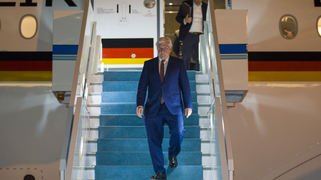 Almanya Cumhurbaşkanı Steinmeier Ankara'ya geldi