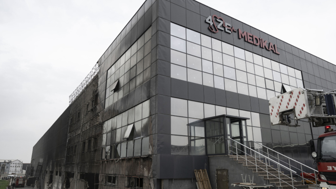 Ankara’da fabrika yangını
