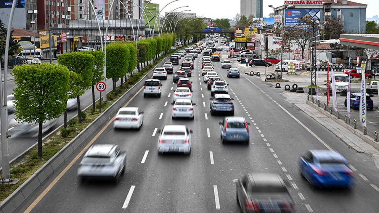 Trafikte 29 milyon 791 bin 66 araç var