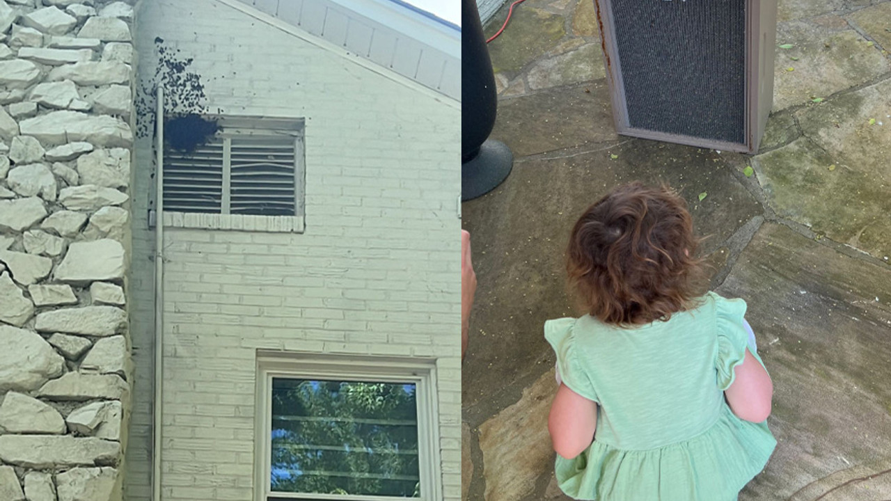 Odasında canavar olduğunu söyleyen çocuğun duvarından çıkanlar şoke etti