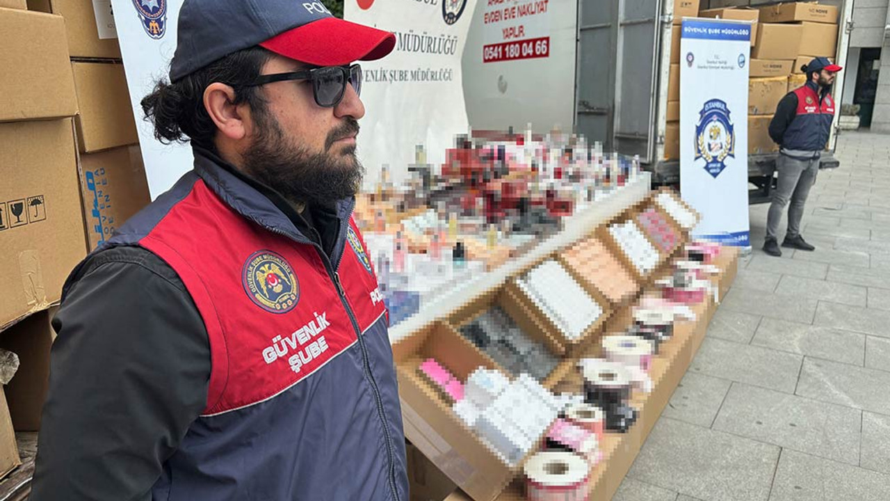 İstanbul’da 30 milyon liralık sahte parfüm operasyonu!