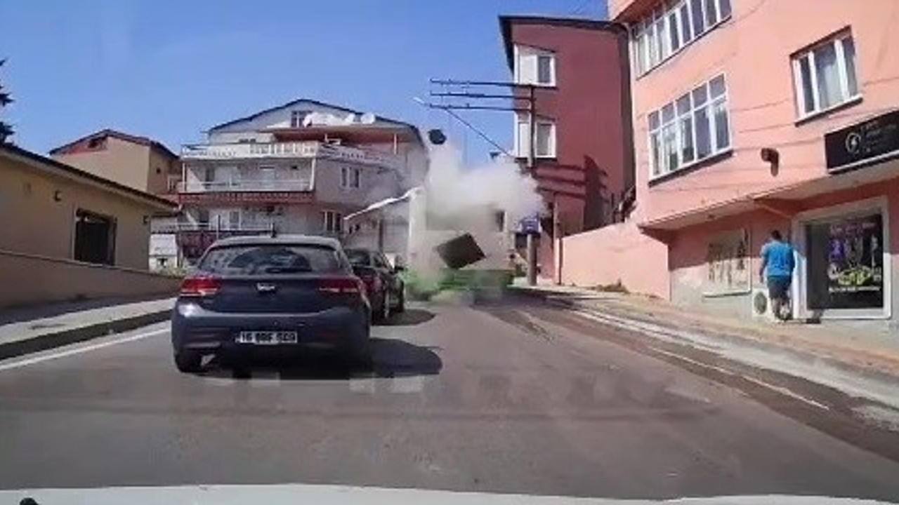 Bursa’da belediye otobüsünde dehşet anları: Bomba gibi patladı! İşte o anlar