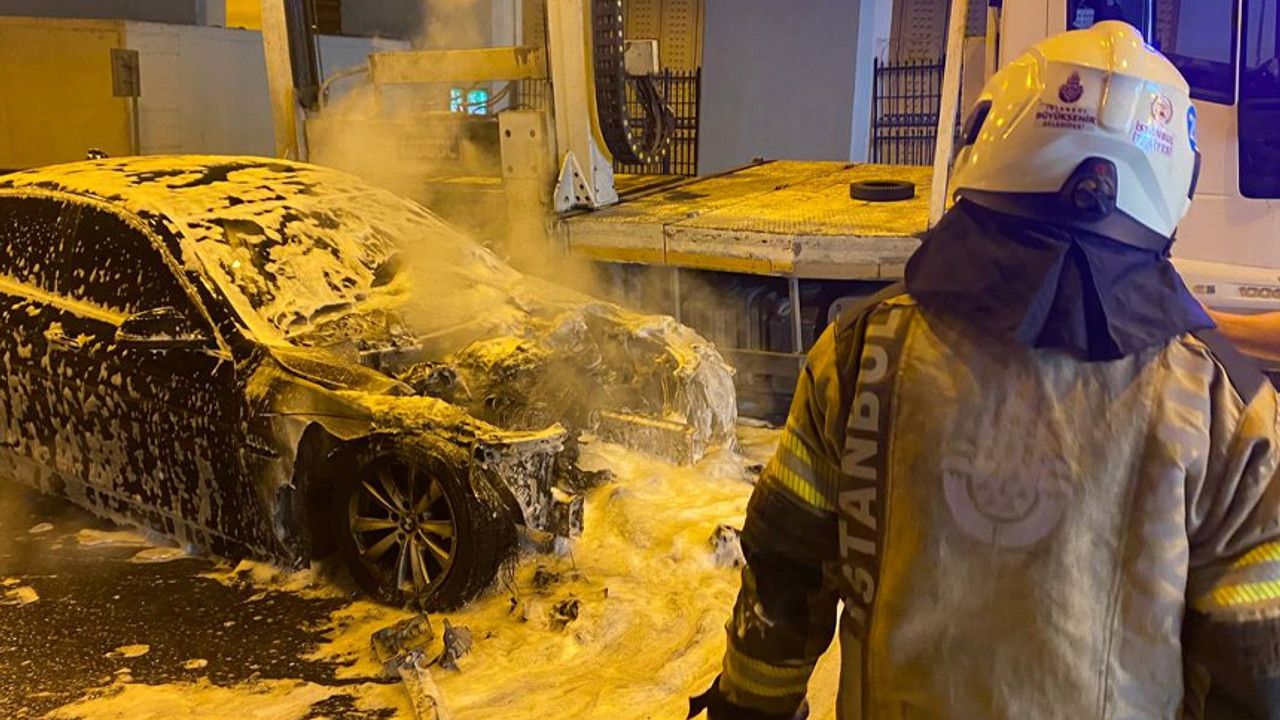 Çağlayan Tüneli'nde korkutan yangın! Bölgeye itfaiye ekipleri sevk edildi