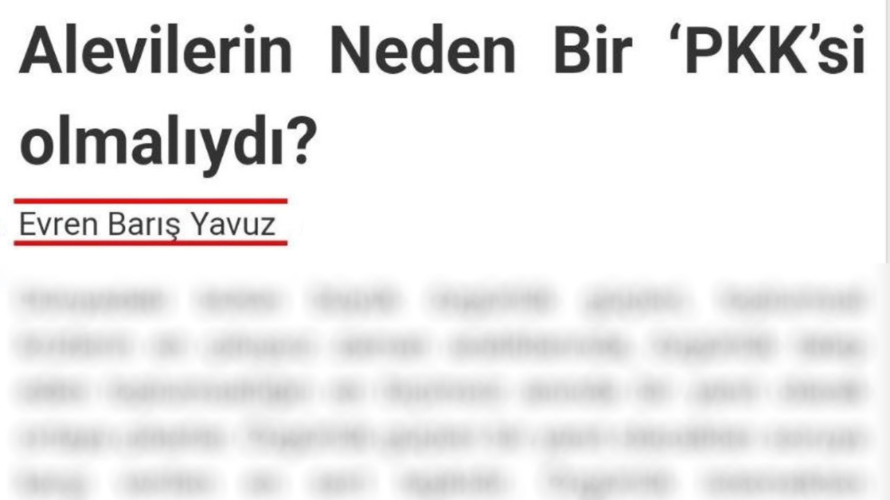 “Alevilerin neden bir PKK'si olmalıydı” diyen İBB çalışanı gözaltında