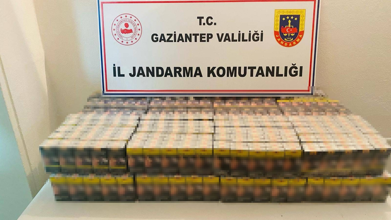Jandarmadan Gaziantep’te 1,5 milyon TL’lik operasyon!