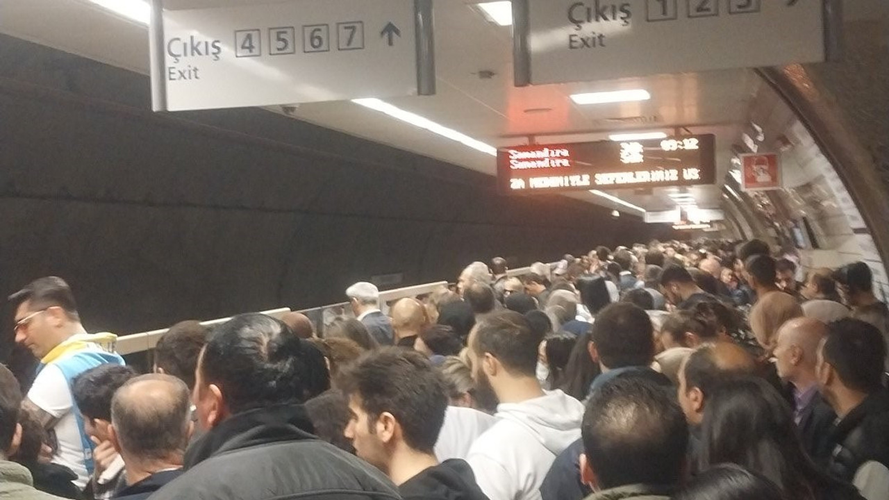 Üsküdar-Samandıra metrosundaki arıza çözülemedi