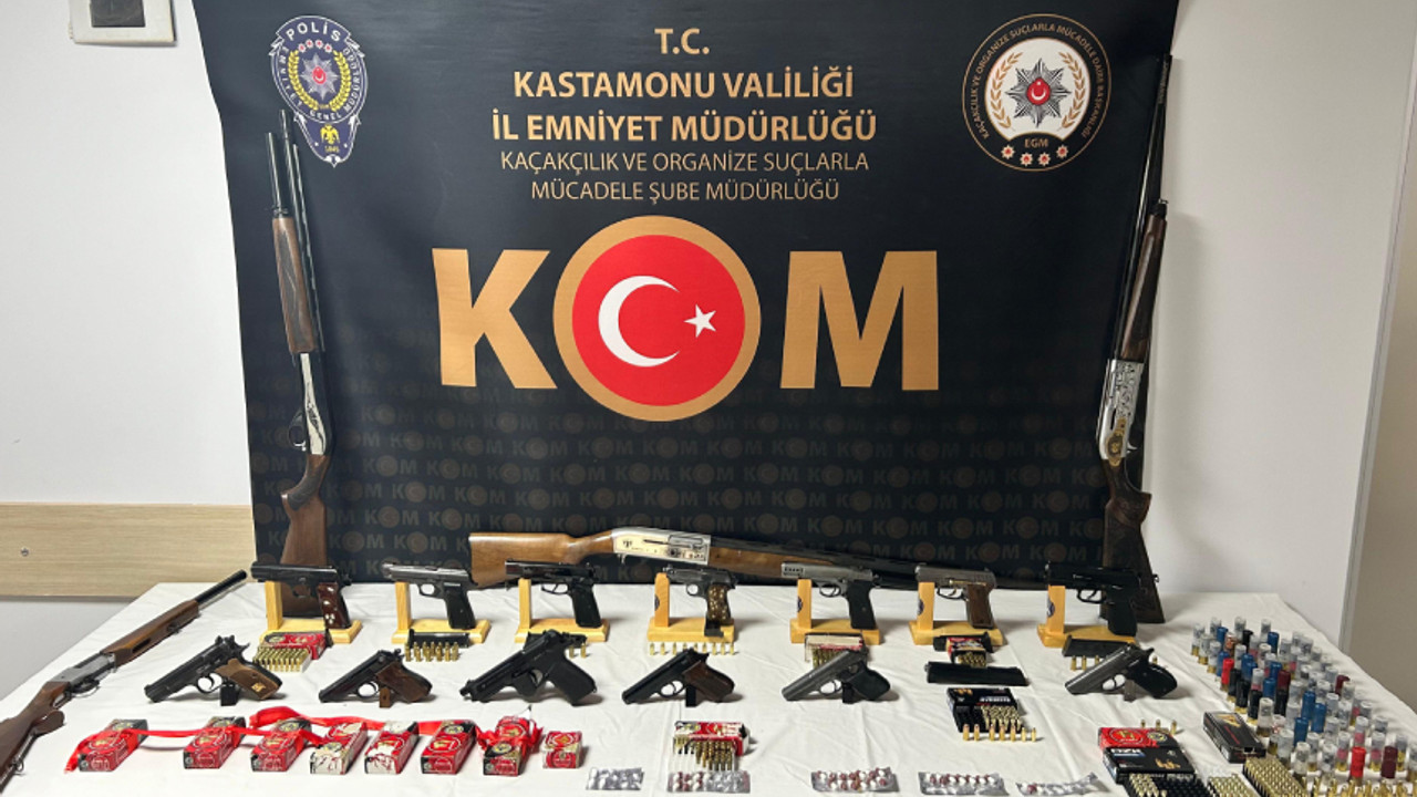 Emniyetten kaçak silah operasyonu: Çok sayıda gözaltı