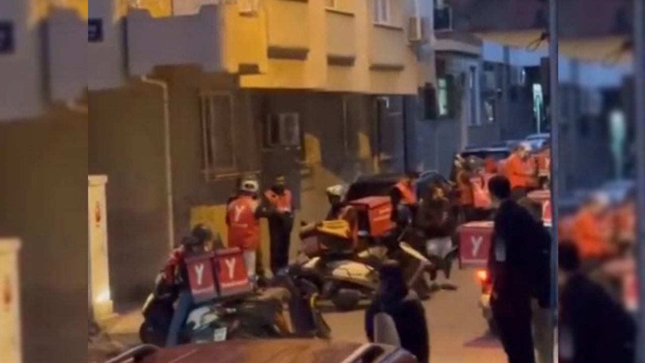 Ayrıldığı kız arkdaşına bir sürü yemek siparişi verdi; motokuryeler sıra oldu