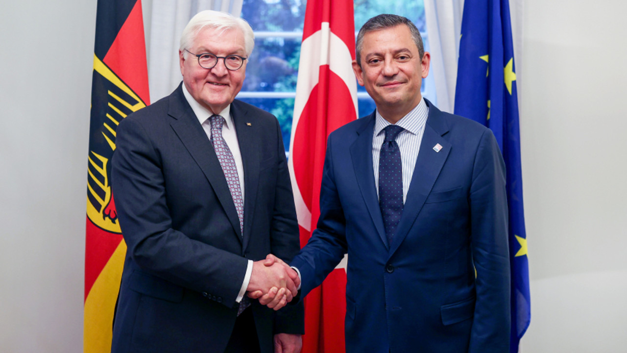 Almanya Cumhurbaşkanı Steinmeier ile CHP Genel Başkanı Özel görüştü
