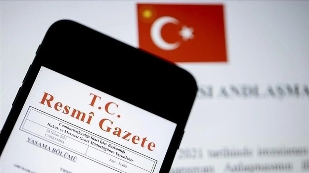 Yeni atamalar Resmi Gazete'de