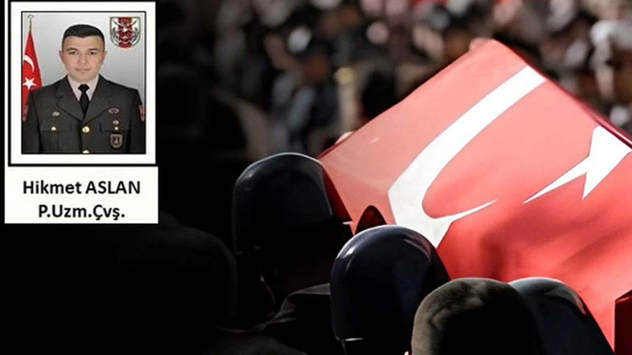 Bayramda şehit ateşi yürekleri yaktı! Piyade Uzman Çavuş Hikmet Aslan'a veda