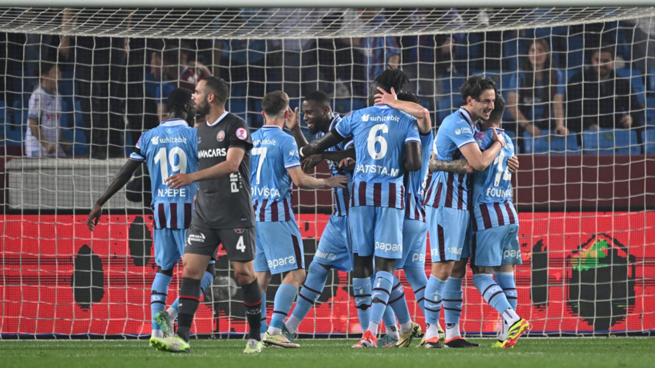 5 gollü maçta kazanan Trabzonspor
