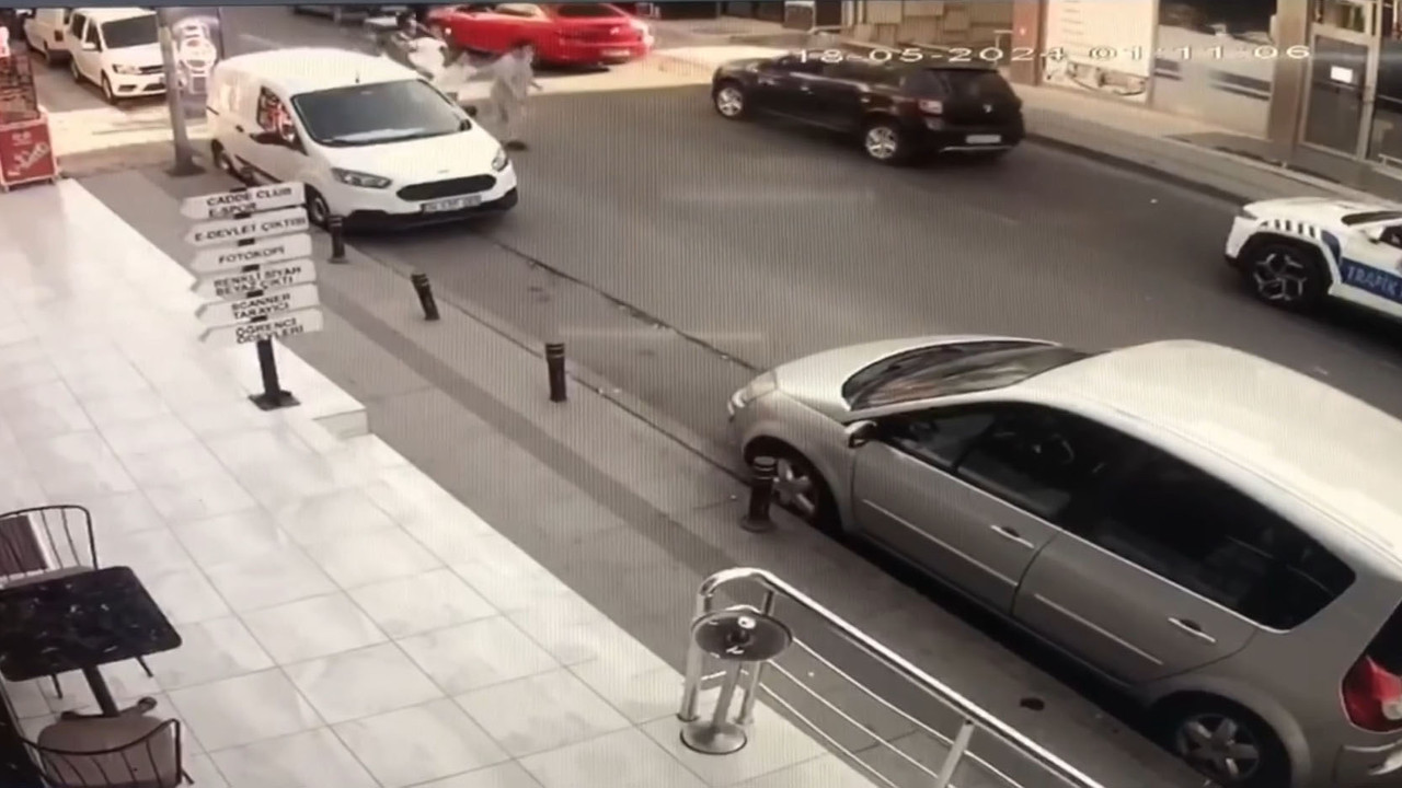 Ataşehir'de motokuryenin çarptığı yaya ağır yaralandı!