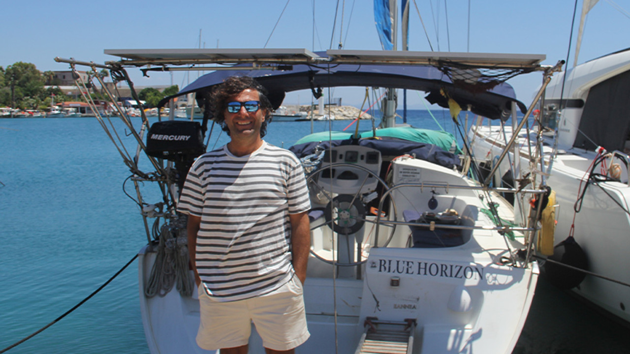 Yelkenlisiyle 5 yıl önce dünya turuna çıktı! Turunu Datça'da tamamladı