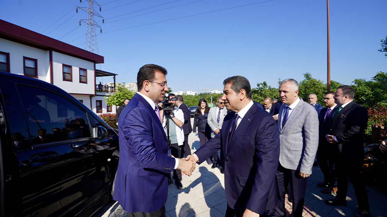 Ekrem İmamoğlu'ndan Tevfik Göksu’yu ziyaret! İkiliden sıcak mesajlar