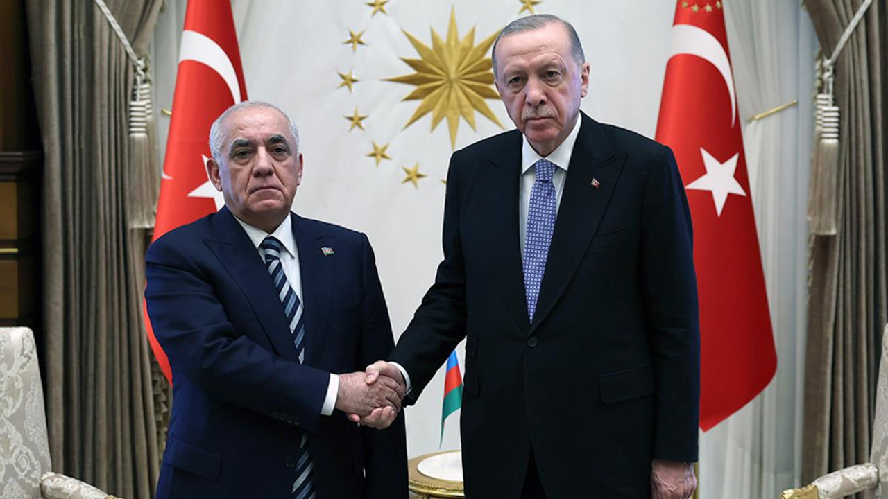 Cumhurbaşkanı Erdoğan, Azerbaycan Başbakanı Asadov'u kabul etti