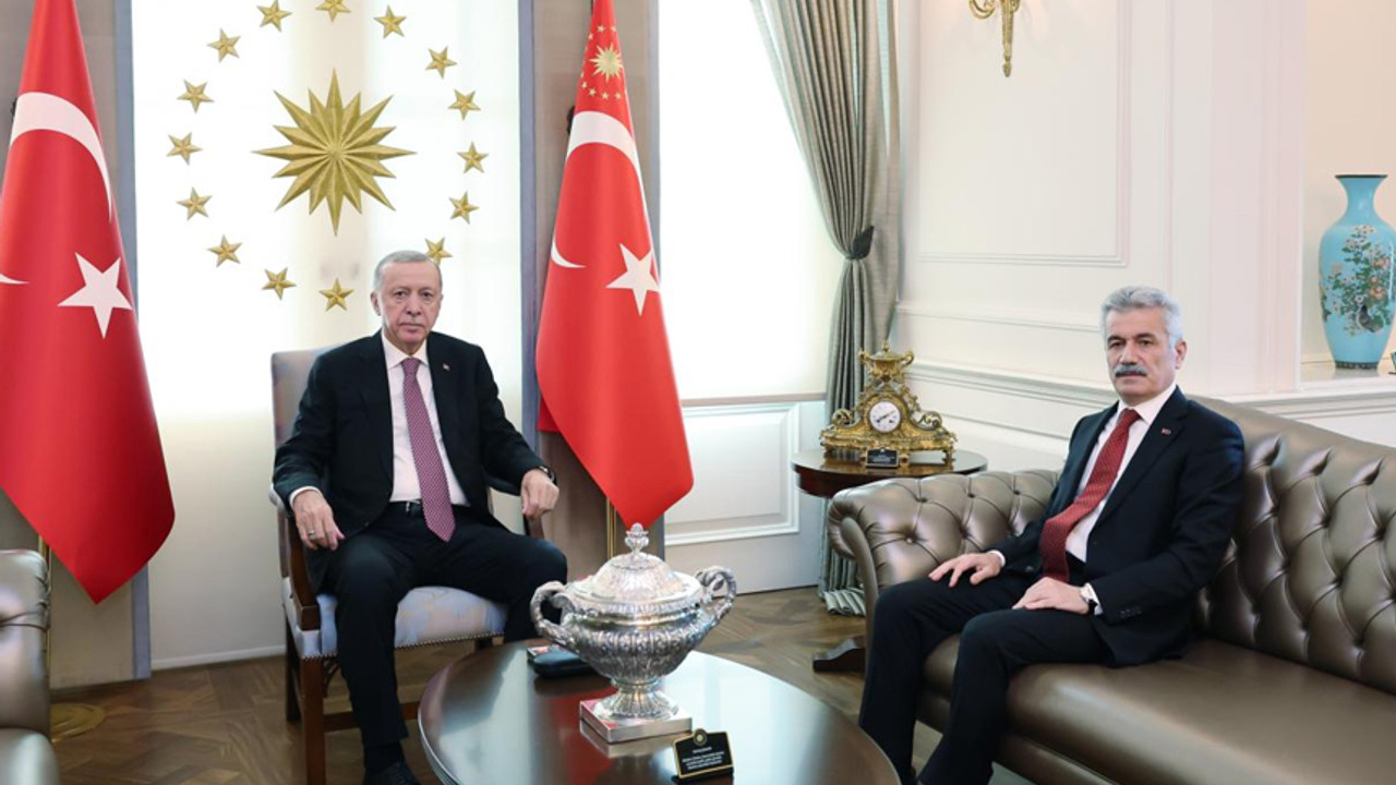 Erdoğan, Danıştay Başkanı Yiğit'i kabul etti
