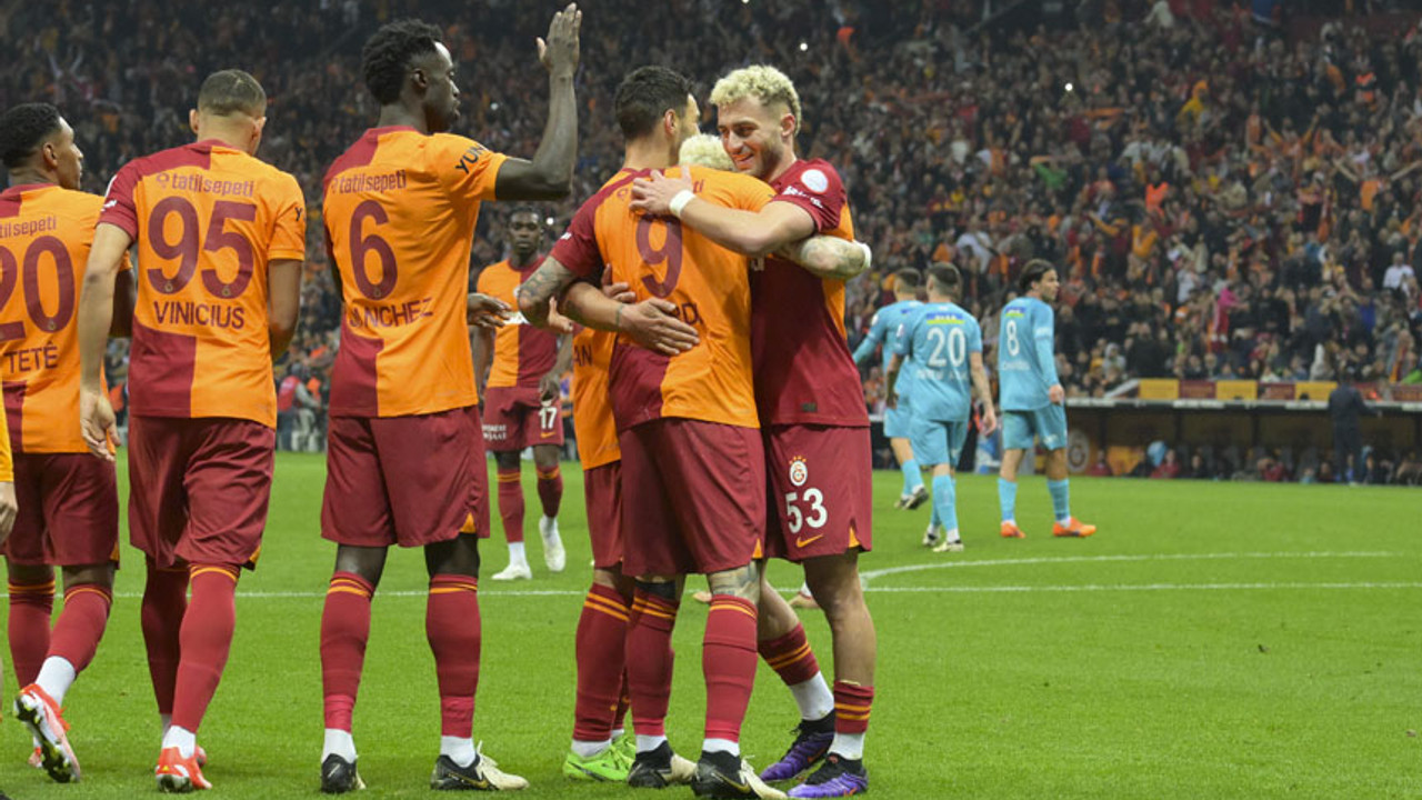 2023-2024 şampiyonu Galatasaray oldu!