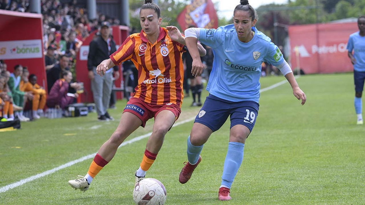Kadın Futbol Süper Ligi’nin şampiyonu Galatasaray!